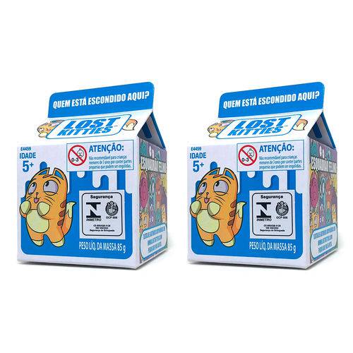 Kit com 2 Mini Figuras Surpresa - Lost Kitties - Single Packs - Hasbro