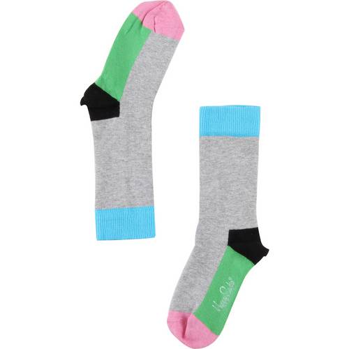 Kit com 2 Pares de Meias Happy Socks Infantil