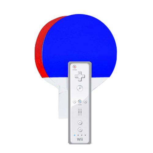 Kit com 2 Raquetes de Ping Pong para Nintendo Wii - Maximo Wii-408tru