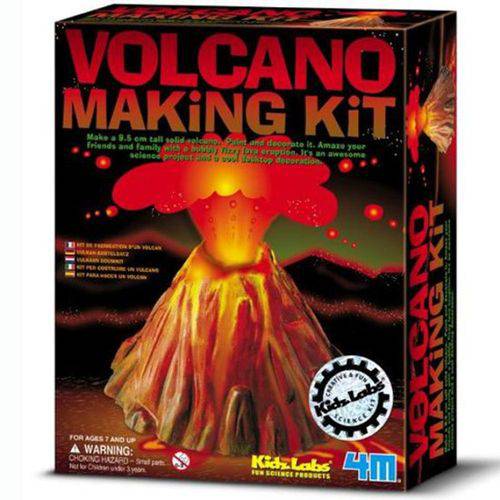 Kit Construa Seu Vulcão - 3D Comex