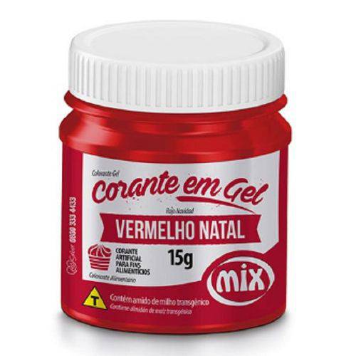 Kit Corante Gel Alimentício Mix Vermelho Natal 15g -08