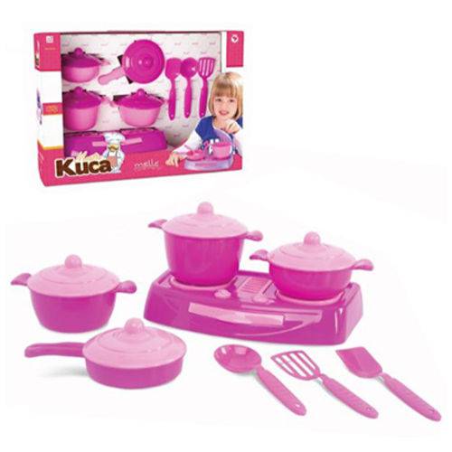 Kit Cozinha Infantil Mestre Cuca com Fogao/Talheres/Panelas na Caixa