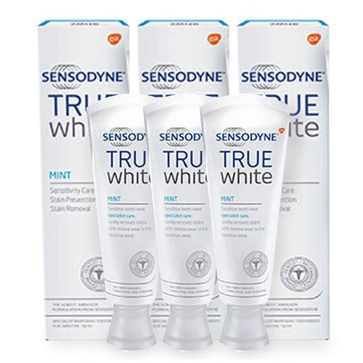 Kit Creme Dental Sensodyne True White 100g 3 Un
