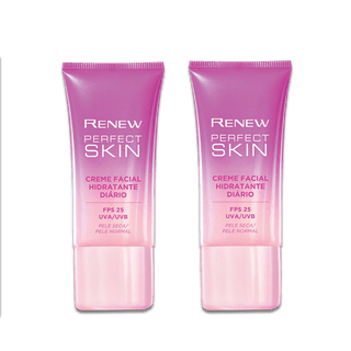 Kit Creme Facial Renew Perfect Skin Hidratante Diário 30g
