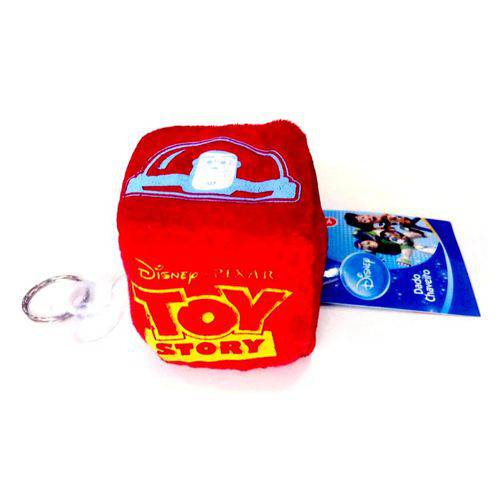 Kit Dado Chaveiro de Pelúcia Toy Story - 10 Unidades