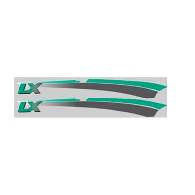 Kit de Adesivos Laterais Fiorino Pick-Up LX - Verde