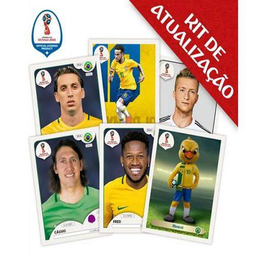 Kit de Atualizacao das Figurinhas Oficiais - FIFA World Cup Russia 2018