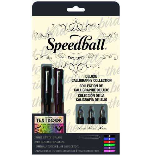 Kit de Caneta Tinteiro para Caligrafia e Lettering Speedball Luxo – 290