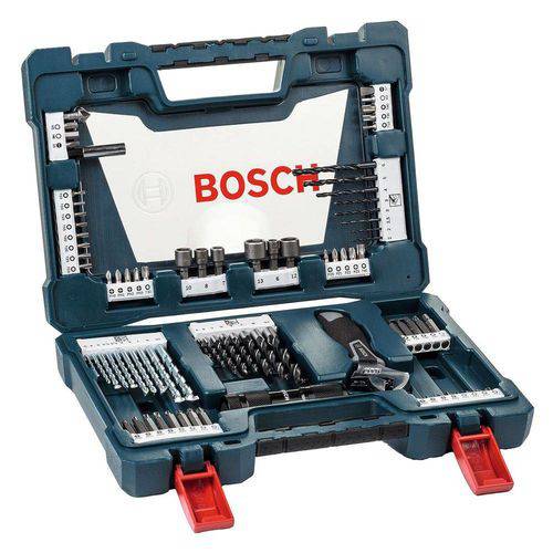 Kit de Ferramentas Brocas/bits V Line 83 Peças Bosch