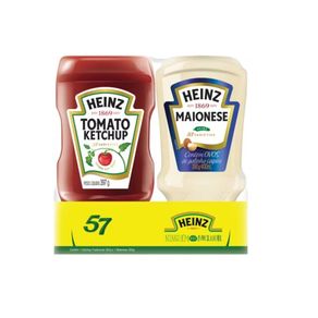 Kit de Ketchup e Maionese Heinz