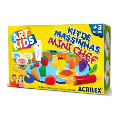 Kit de Massinhas - Mini Chef - Acrilex