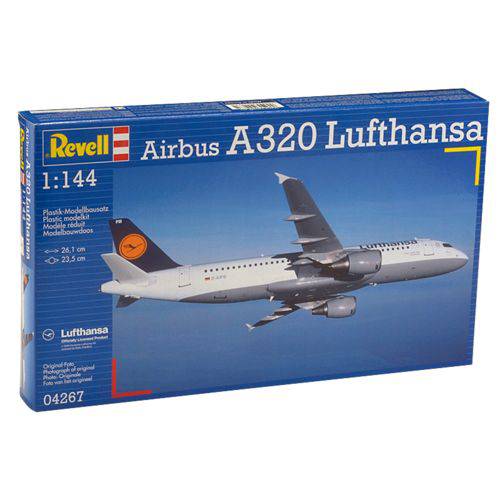 Kit de Montar 1:144 Airbus A320 Lufthansa Revell
