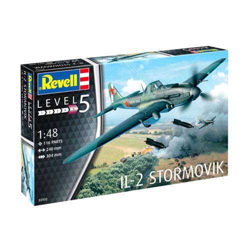 Kit de Montar 1:48 Il -2 Stormovik Revell