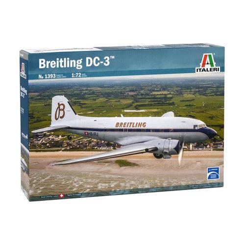 Kit de Montar Italeri 1:72 Breitling DC-3