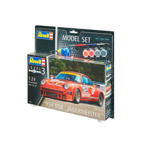 Kit de Montar Revell 1:24 Model Set Porsche 934 Rsr Jagermeister