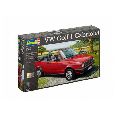 Kit de Montar Revell 1:24 VW Golf 1 Cabriolet