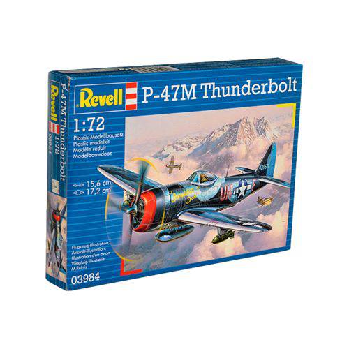 Kit de Montar Revell 1:72 P 47m Thunderbolt