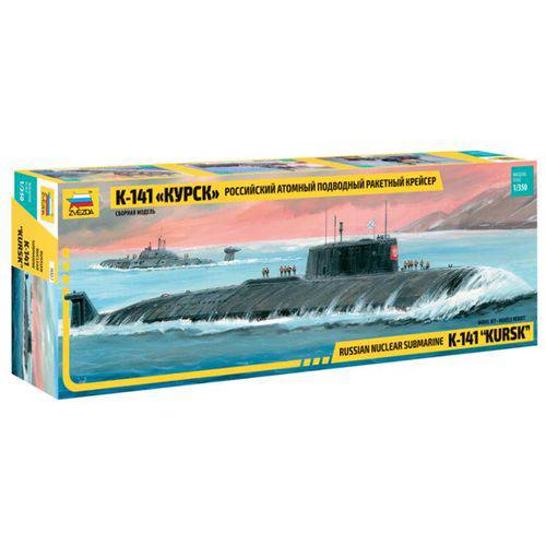 Kit de Montar Zvezda 1:350 Kursk Nuclear Submarino