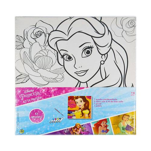 Kit de Pintura Disney - Princesa Bela - Dtc