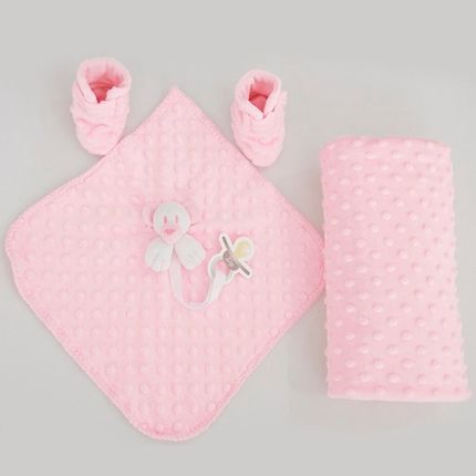 Kit de Presente Urso Bolhas - Rosa - Zip Toys