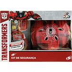 Kit de Proteção Transformers By Kids Vermelho