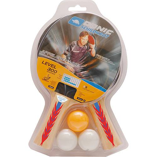 Kit de Raquetes e Bolas de Tênis Appelgren 2-Player Set 300 - Donic