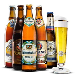 Kit Degustação Origens Alemanha 5 Cervejas + Copo