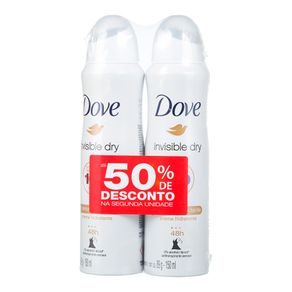 Kit Desodorante Aerosol Invisble Dry Dove 150mL