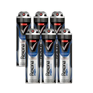 Kit Desodorante Aerossol Rexona Active 150ml 6 Unidades