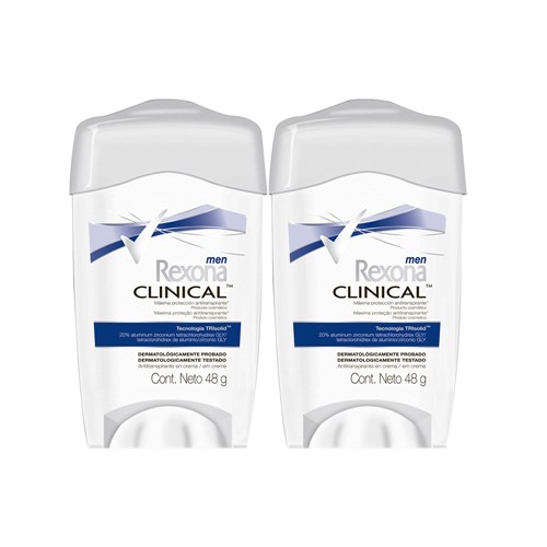 Kit Desodorantes Rexona Clinical Stick Men C/2 (50% Desconto na 2 Unidade)