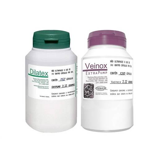 Kit Dilatex + Veinox Extrapump - Power Supplements