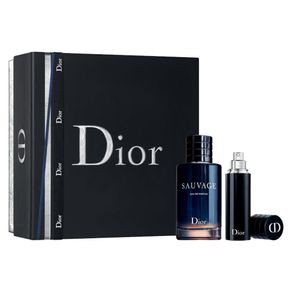 Kit Dior Coffret Sauvage Eau de Parfum (2 Produtos) Conjunto