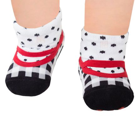 Kit Double Socks: Meia Soquete + Meia Sapatilha para Bebê Lolita - Puket