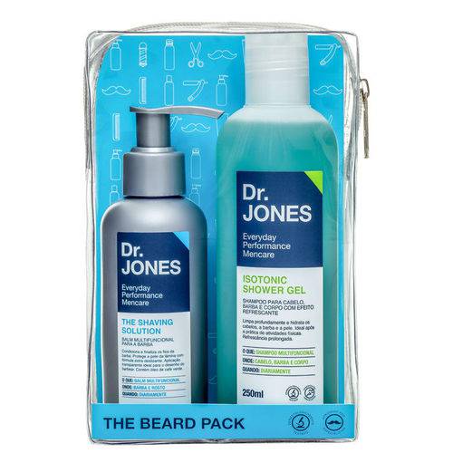 Kit Dr. Jones The Beard Pack (2 Produtos)