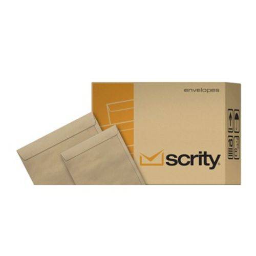 Kit Envelope Saco Kraft Natural 20x28 - com 250 Unidades