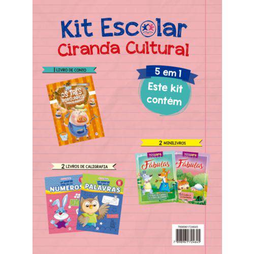 Kit Escolar 4 (rosa)