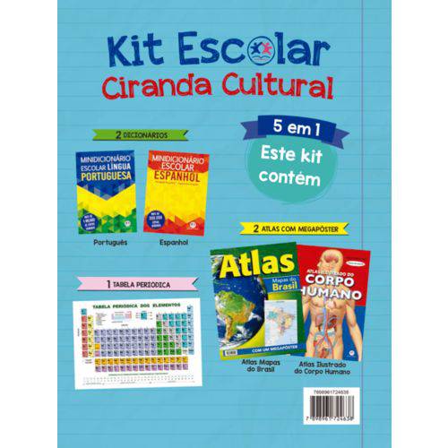 Kit Escolar 3 (azul)