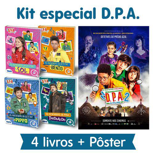 Kit Especial D.P.A - Coleção Completa + Pôster + Ingressos