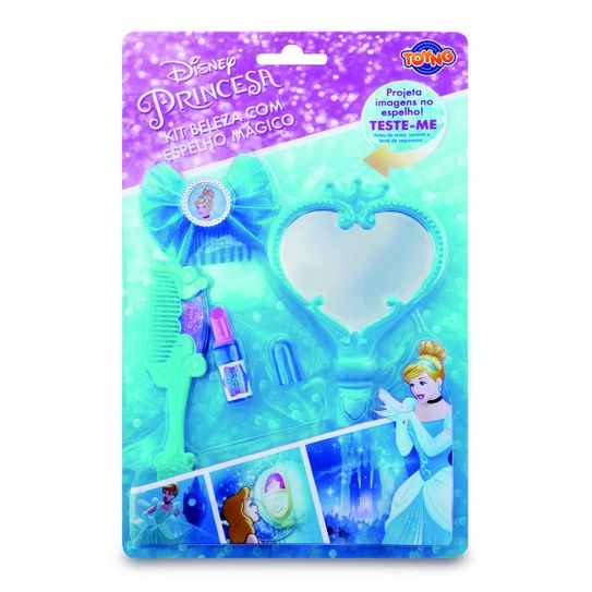 Kit Espelho Mágico Disney Princesas - Cinderela