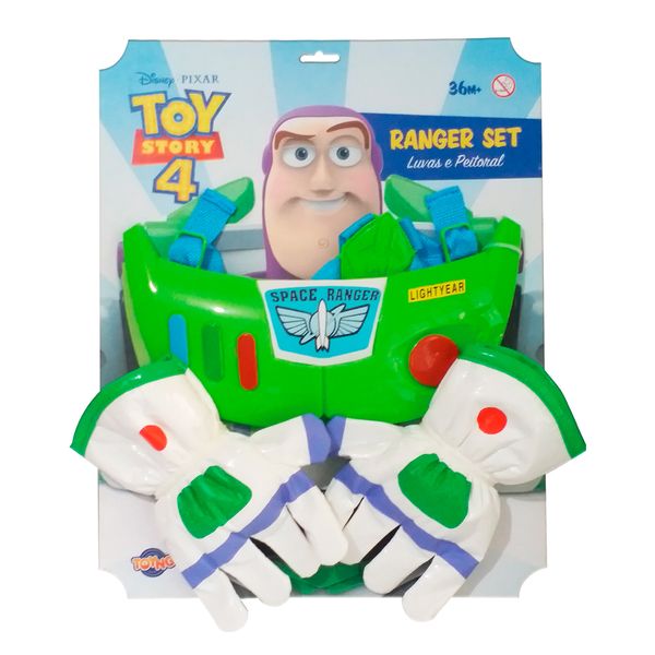 Kit Faz de Conta Buzz Lightyear Toy Story 4 Toyng