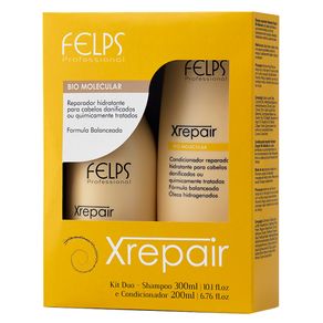 Kit Felps Profissional XRepair Home (Shampoo e Condicionador) Conjunto