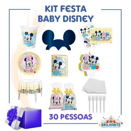 Kit Festa Baby Disney