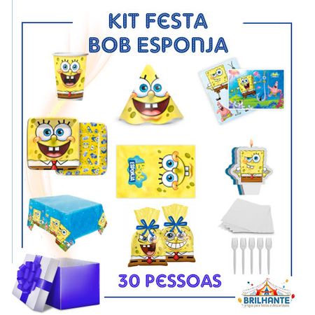 Kit Festa Bob Esponja