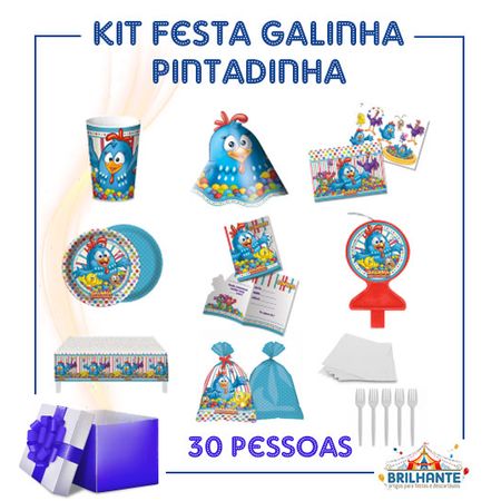 Kit Festa Galinha Pintadinha