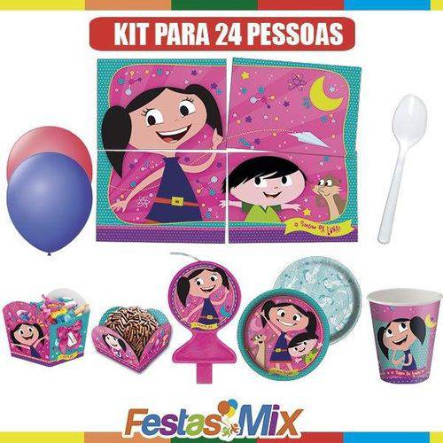 Kit Festa Infantil- Show da Luna- 24 Pessoas