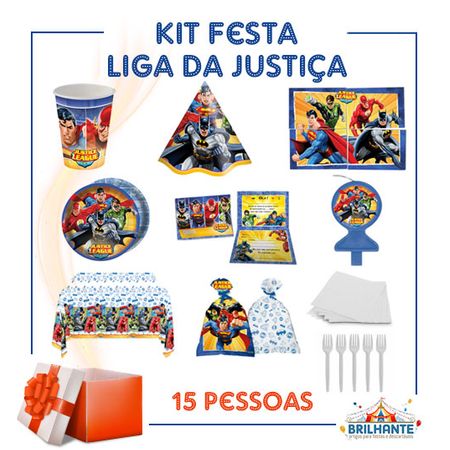Kit Festa Liga da Justiça