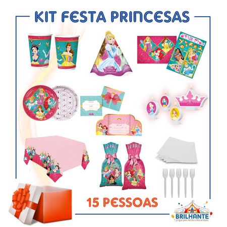 Kit Festa Princesas