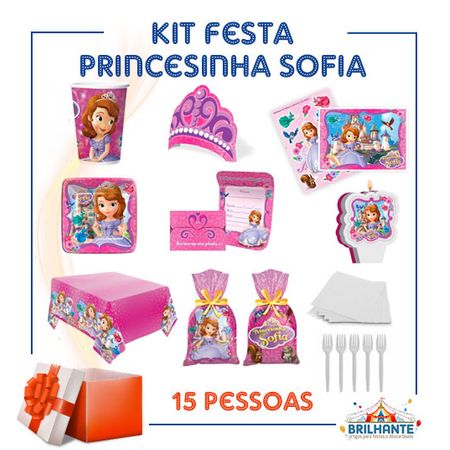 Kit Festa Princesinha Sofia