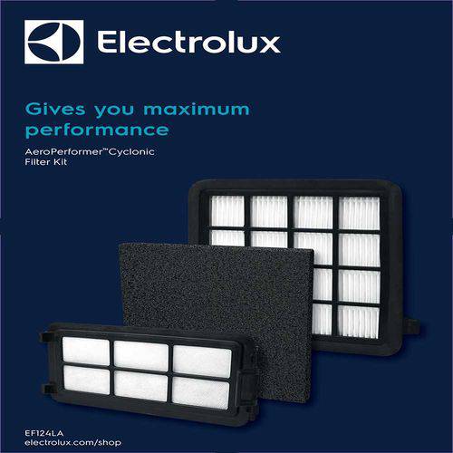 Kit Filtro para Aspiradores de Pó Electrolux EEF124LA Hepa Original Easybox Easy1 e Easy2