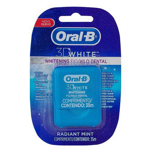 Kit Fio Dental Oral B 3d White Leve 2 Pague 1